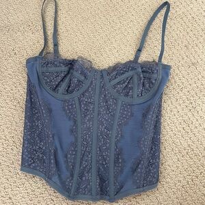 urban outfitters modern love corset top